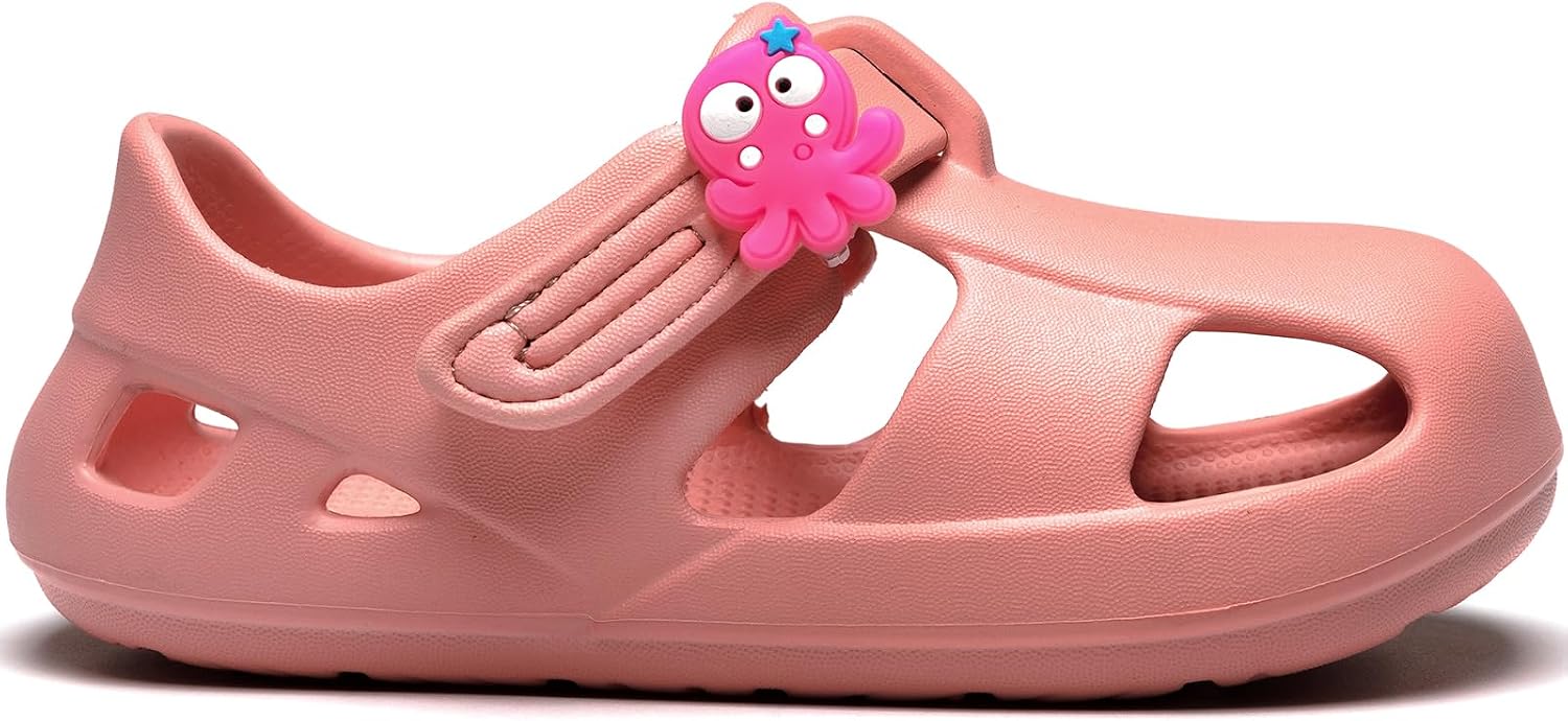 Toddler EVA Quick-Dry Splash Sandals Non-Slip Closed Toe Water Shoes