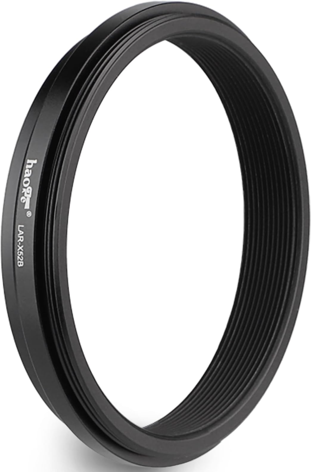 Haoge Lens Filter Adapter Ring for Fujifilm X100VI Fuji FinePix X100V Camera fit 49mm UV CPL ND Filter Lens Cap Replace Fujifilm AR-X100 Black