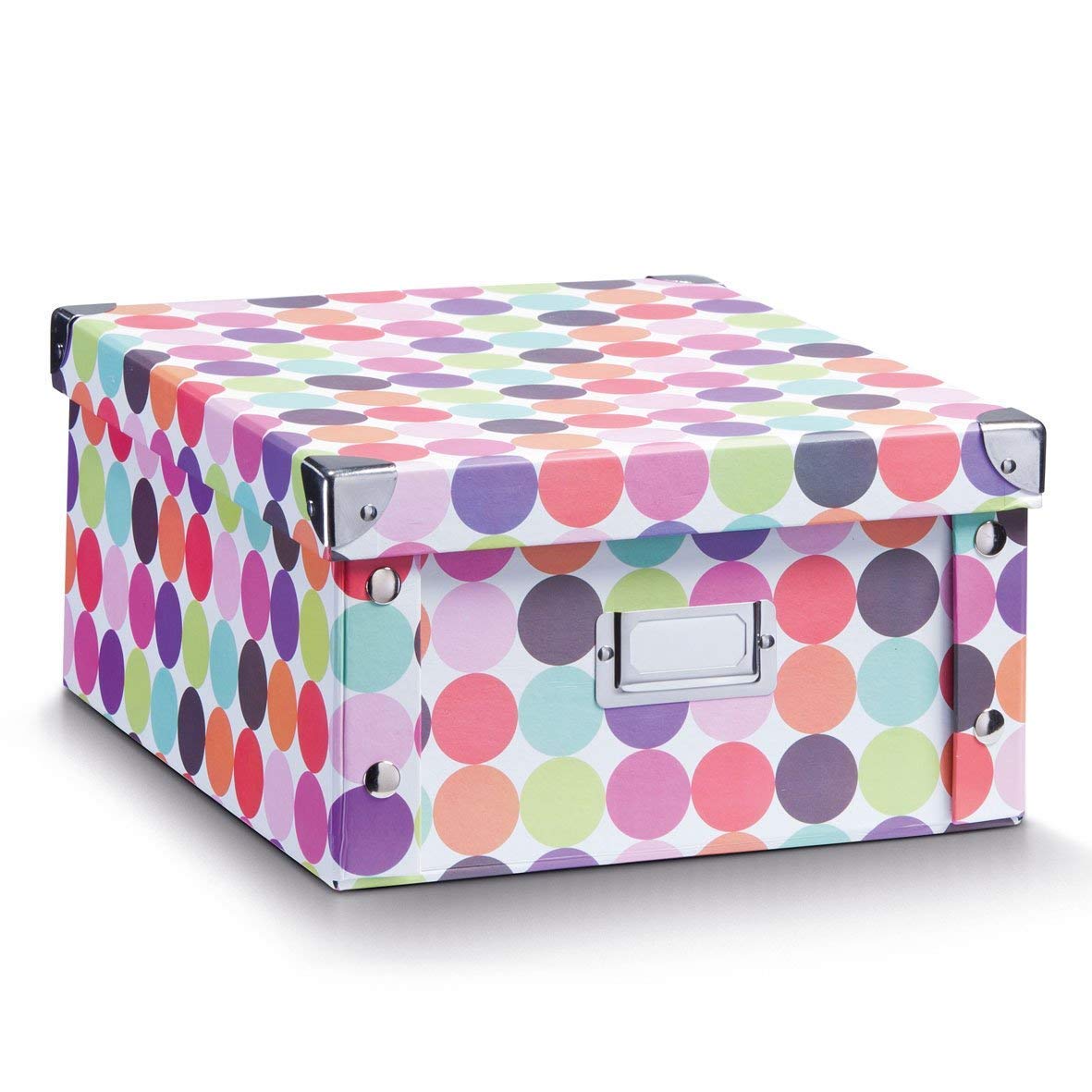 Zeller 17850 Caja de Almacenaje Kids, Cartón, Cardboard, Multicolor, 16.5x28x15.5 cm — view 12