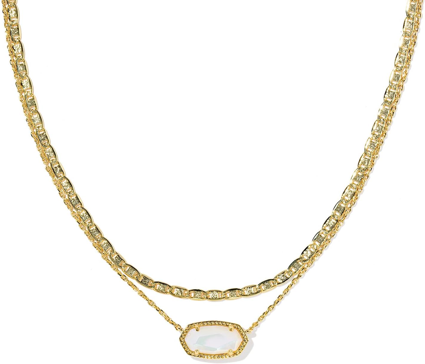 Kendra Scott Elisa Multi Strand Necklace for Women, Fashion Jewelry
