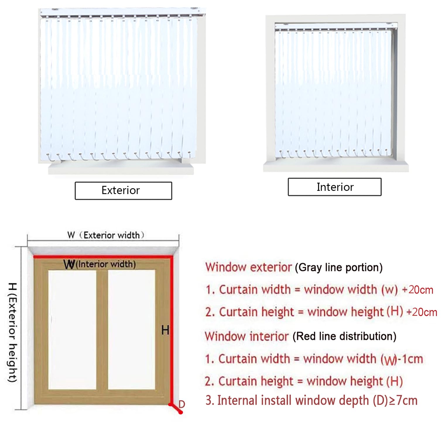 Verdunkelungs-Vertikaljalousien,Aluminium-Jalousien Lamellenvorhang,Lamellen Fenster Rollo zur Sichtschutz-Lichtregulierung,Lamellenjalousien aus Metall Für Heimbüro (120x210cm(WxH))