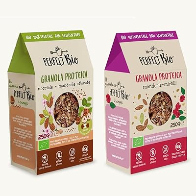パーフェクトビオ 有機プロテイングラノラ 2種アソートセット 250g×2個 (有機JAS認証品)