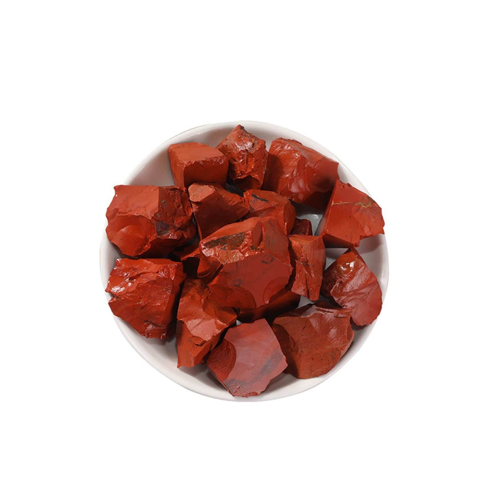 crystalmiracle Diaspro rosso naturale A ++ Qualità singola pietra burattata Cristallo pietra preziosa curativa Regalo Feng Shui Benessere Energia positiva Chakra Fatto a mano Vaastu