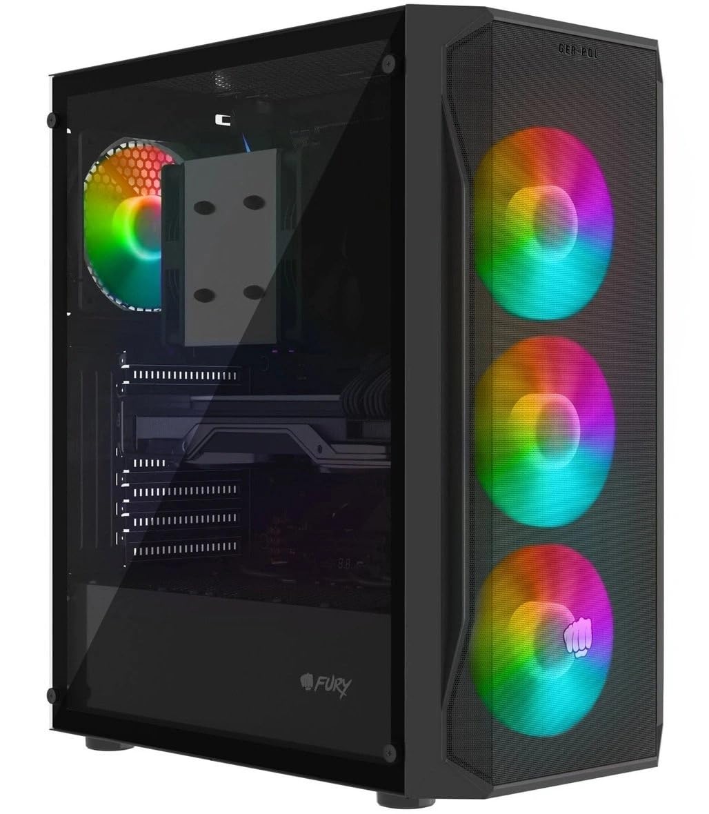 PC Gaming | Intel i7 4.2 GHz + Radeon RX | 32GB RAM | 1TB SSD | WLAN | Windows 11 | RGB Gaming Computer