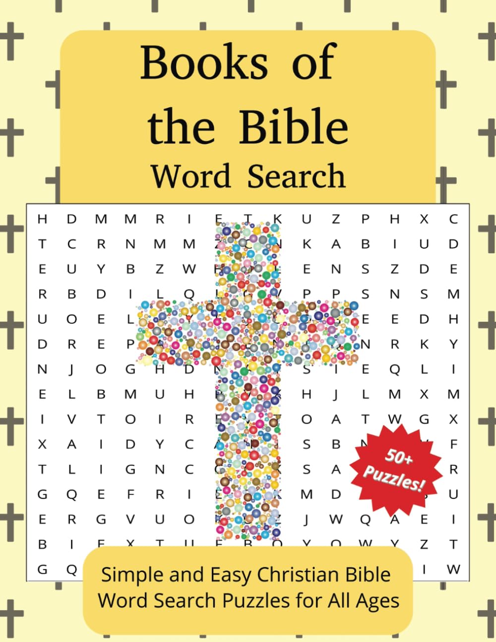 Books of the Bible Word Search: Word Searches with Large Print | Biblical Themes, Old & New Testament
