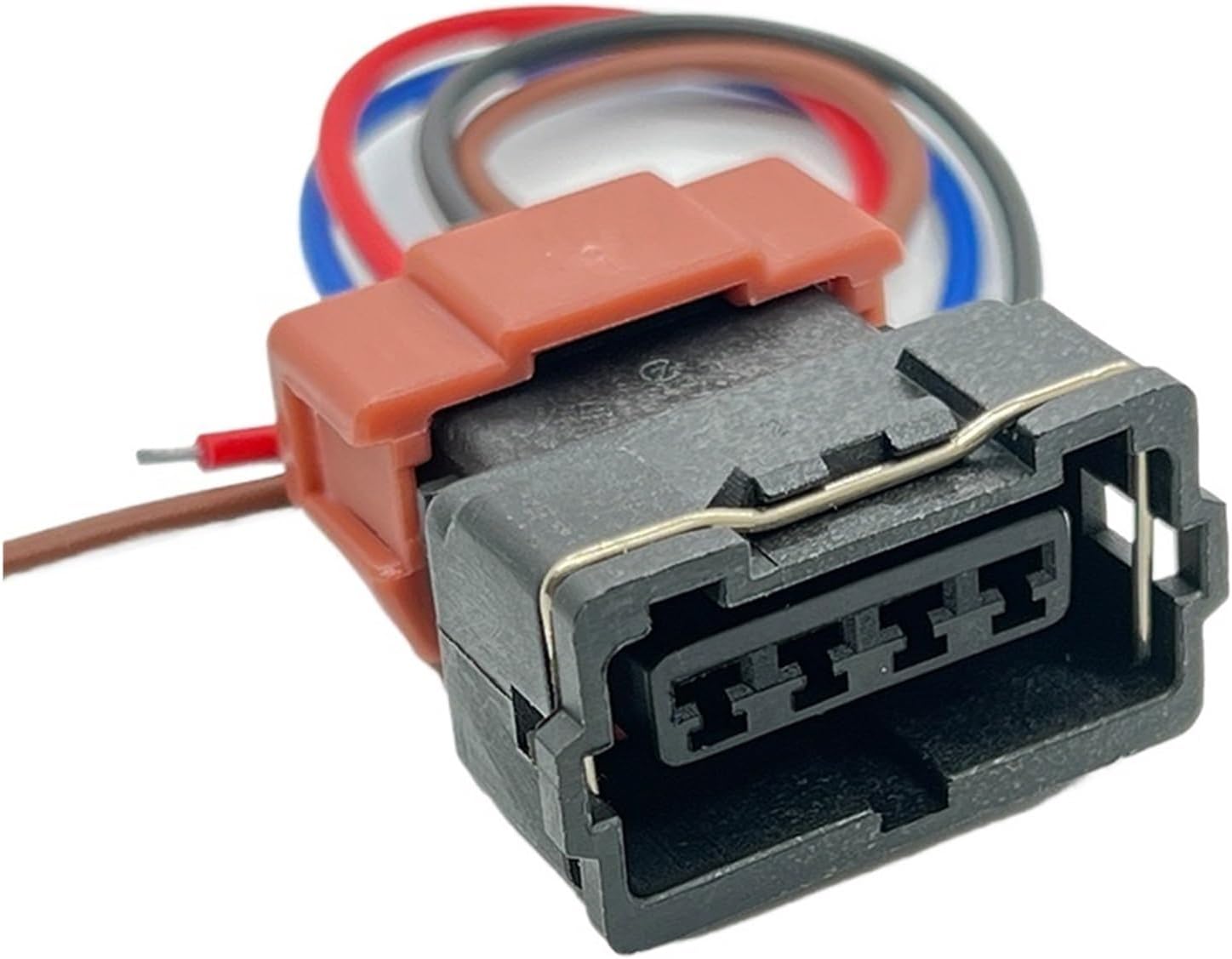 Speaker Connector 1 Pc 4 Pin Throttle Position se/nsor/s Plug Water Proof Electronic Connector Wiring Harness Compatible with The PB185-04027 PB185-04326(5 Pcs)