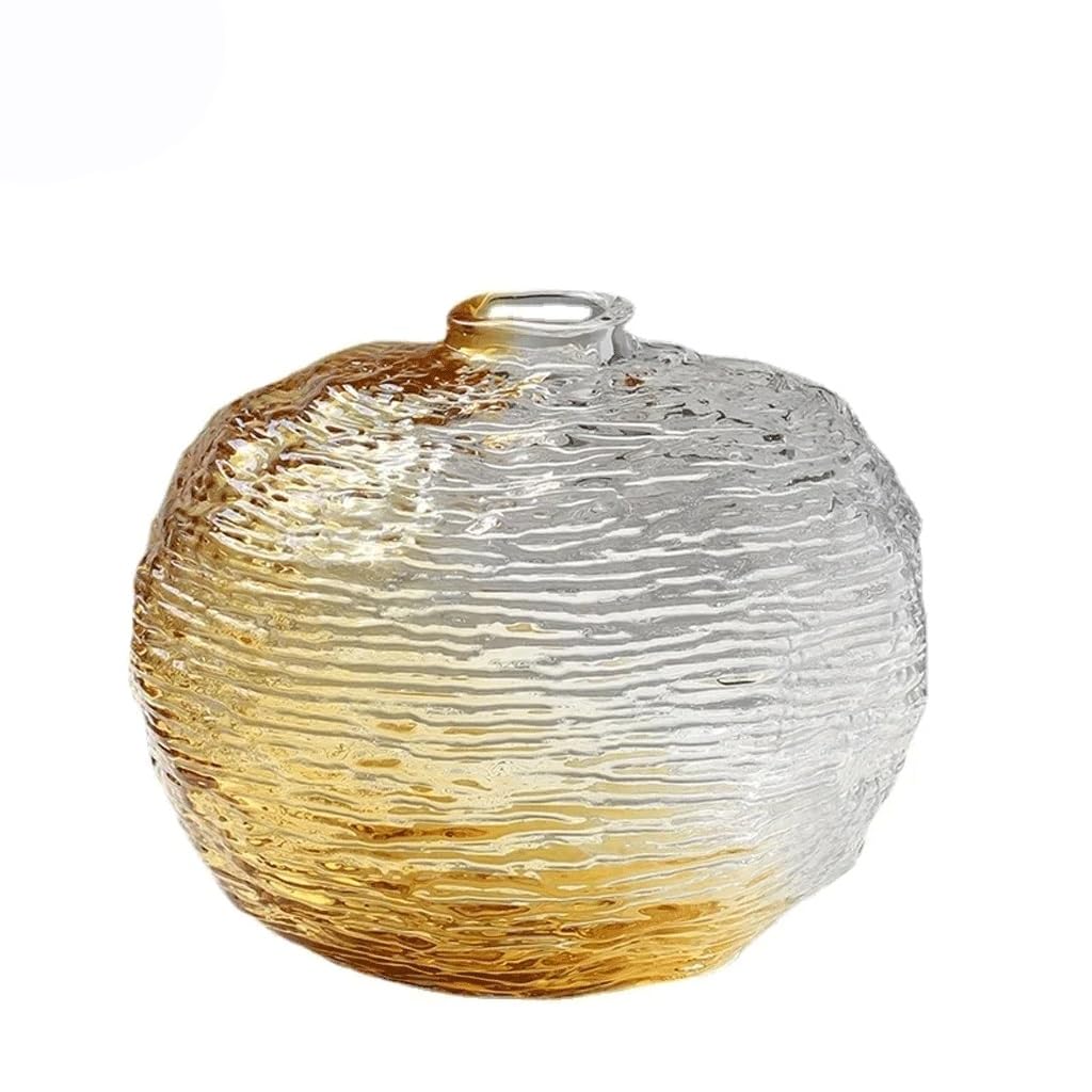Vase circulaire pour arrangement floral stable qui ne raye pas vos meubles de bureau