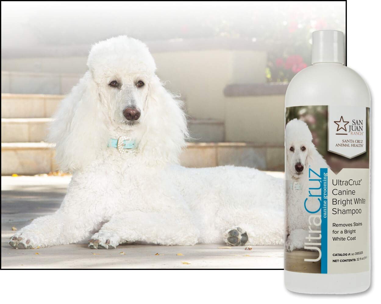 UltraCruz® Canine Bright White Szampon dla psów, 32 uncje