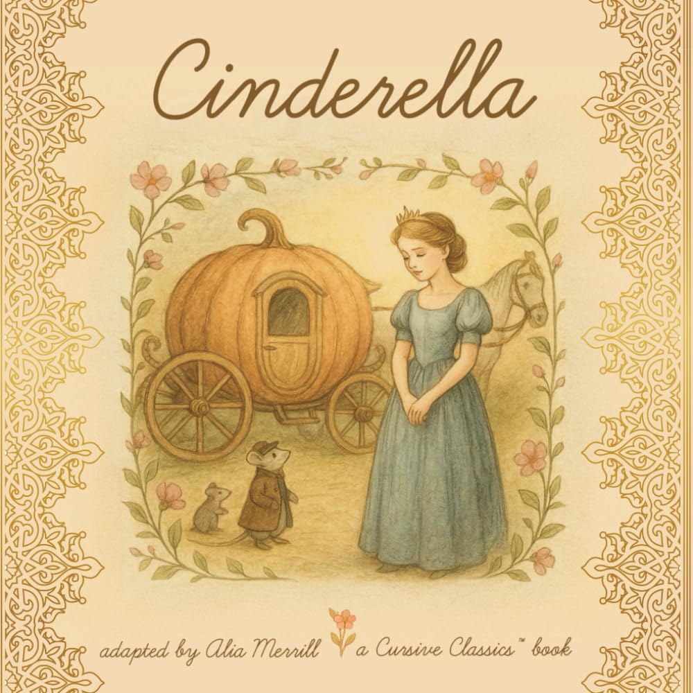 Cinderella in Cursive: A Christian Storybook for Kids – Classic Fairytale Retold with Faith-Based Values to Build Cursive Reading, Character, and ... (Cursive Classics for Little Believers™)