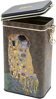 Fridolin Storage Tin / Coffee Tin Made of Metal with Clasp - Gustav Klim...
