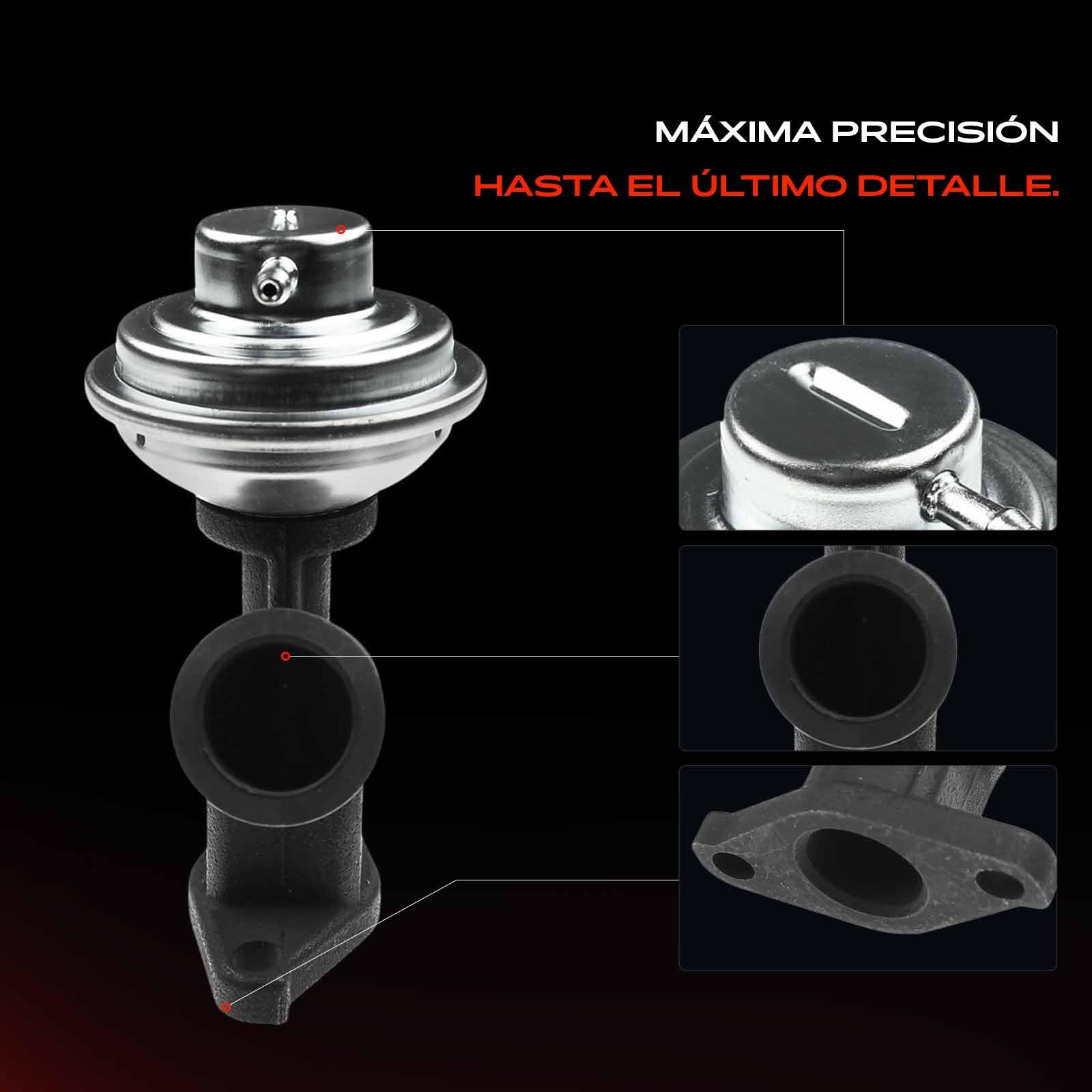 Frankberg Válvula EGR de recirculación de gases de escape 9633602180 | Compatible con: Xsara N1, 406 Descanso 8E/F, C5 I Break DE, 607 9D 9U, 306 7B N3 N5