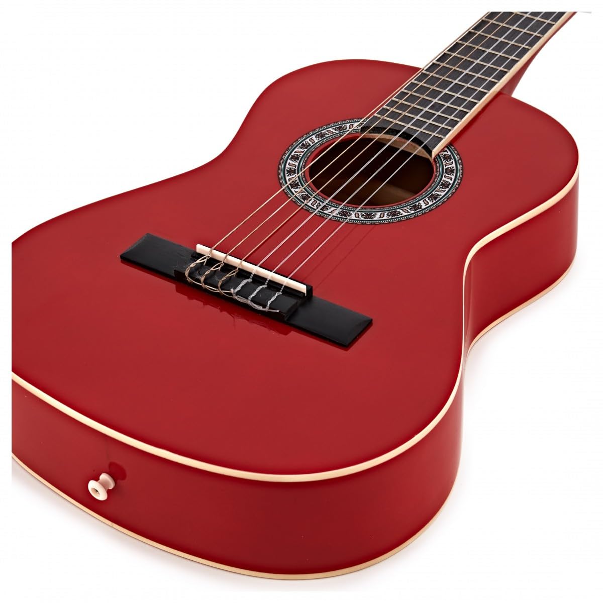 Júnior Clásica 1/2 Guitarra Set, Rojo, Gear4music
