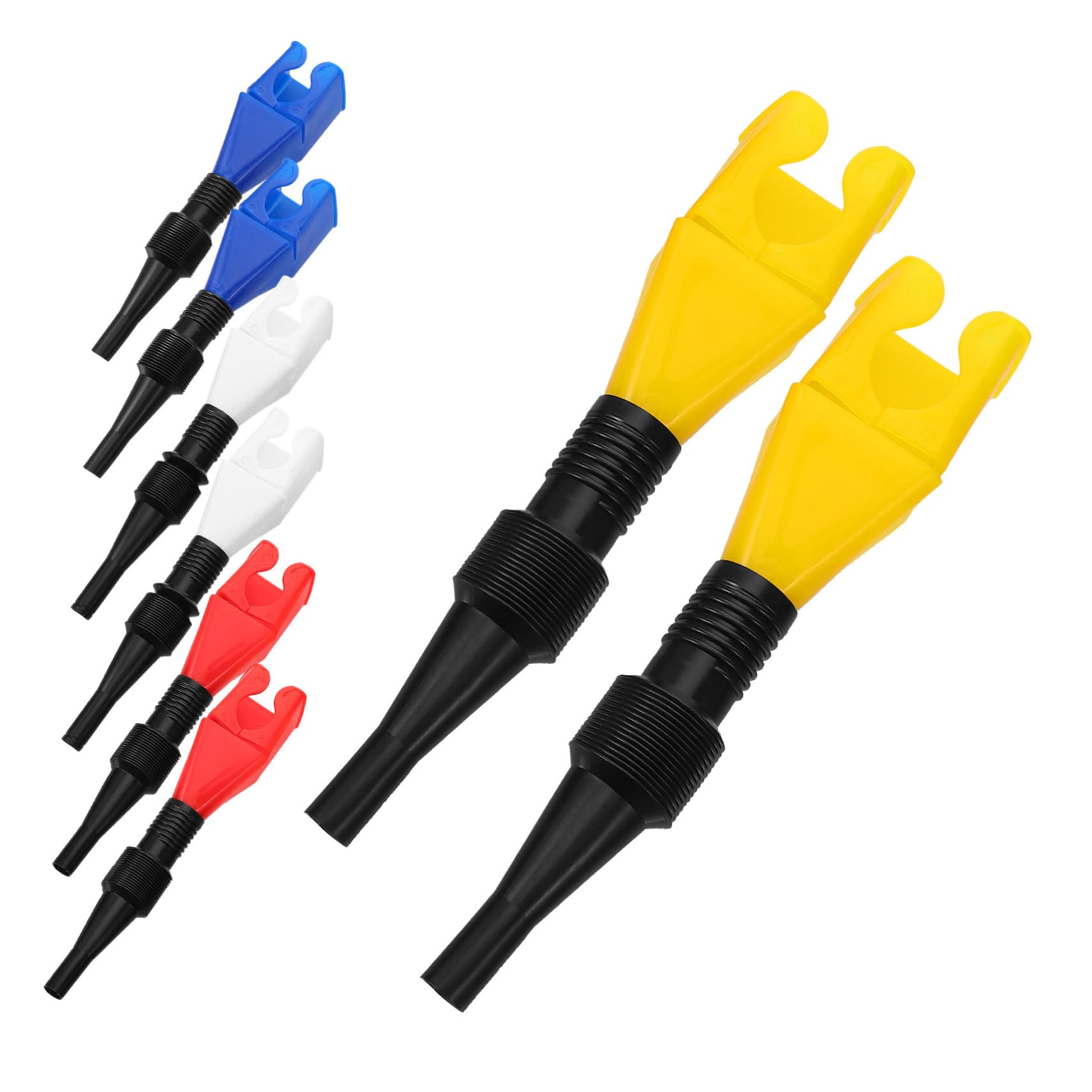 32piezas Embudo De Gasolina Flexible Para Automóviles De Manguera Para Cambio De y Combustible Diseño Compacto y Práctico