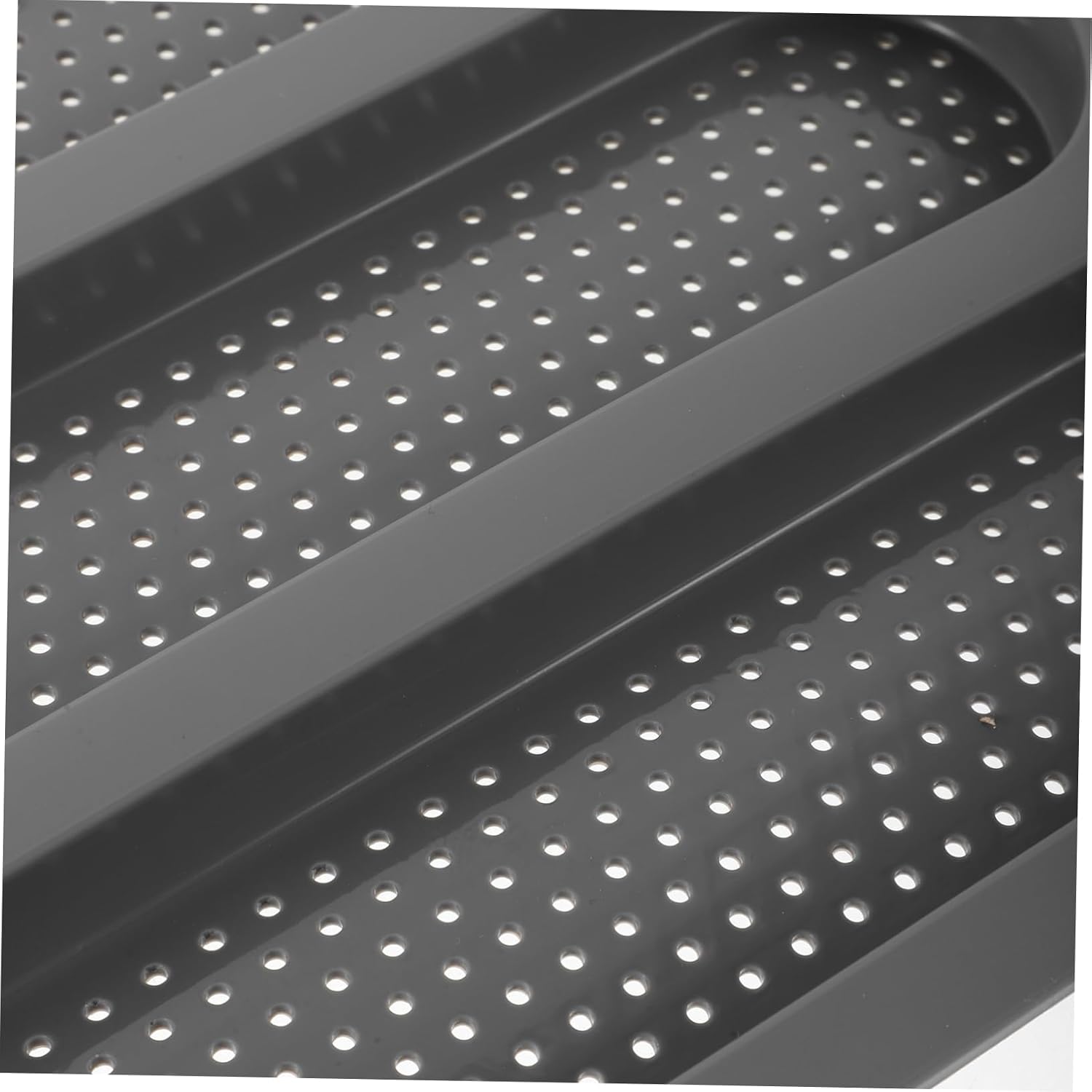 Silicone Bread Loaf Pan Three Slot Non Stick Baking Mold for French Baguettes and Hot Dog Buns Food Grade Silicone Compact Design for Home Bakers Deep