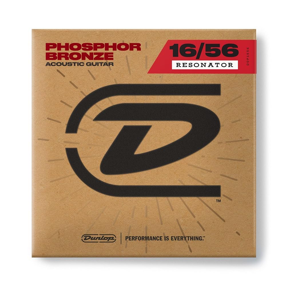 DUNLOP Phosphor Bronze 16-56 Resonator Strings (38347165601)