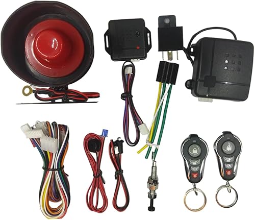 Miniatura 2 de Cerradura de puerta de automóvil con control remoto universal, con caja de control y 2 controles remotos de repuesto