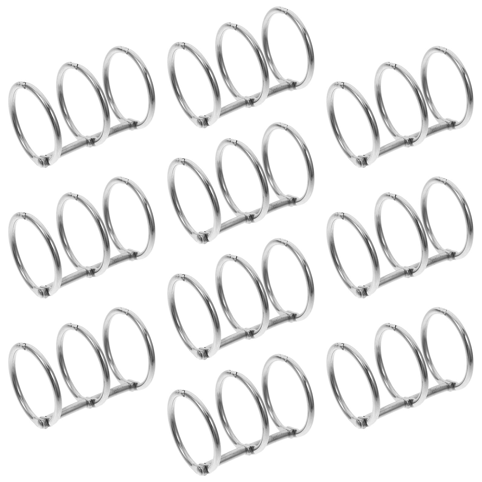 Anneaux Métalliques Pratiques pour Relier Vos Feuillets de Scrapbooking