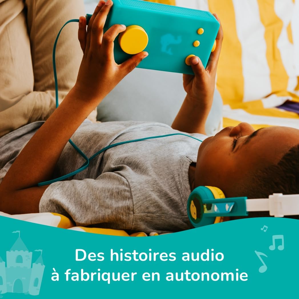 Lunii - Coffret Les aventures Intergalac'briques - Livre audio interactif dès 5 ans à écouter sur Ma Fabrique à Histoires
