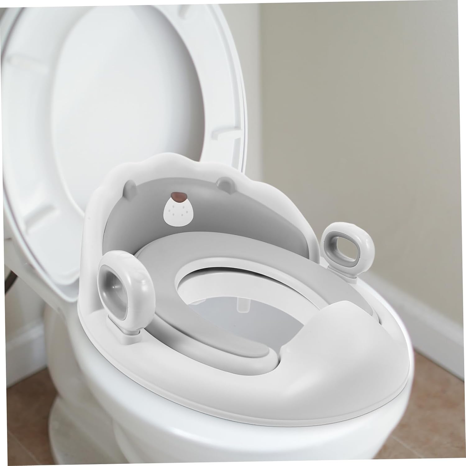 ORFOFE Pp Tpe Material Boys and Girls Toilet Seat Travel Boy Girl Seat Easy to Carry Store