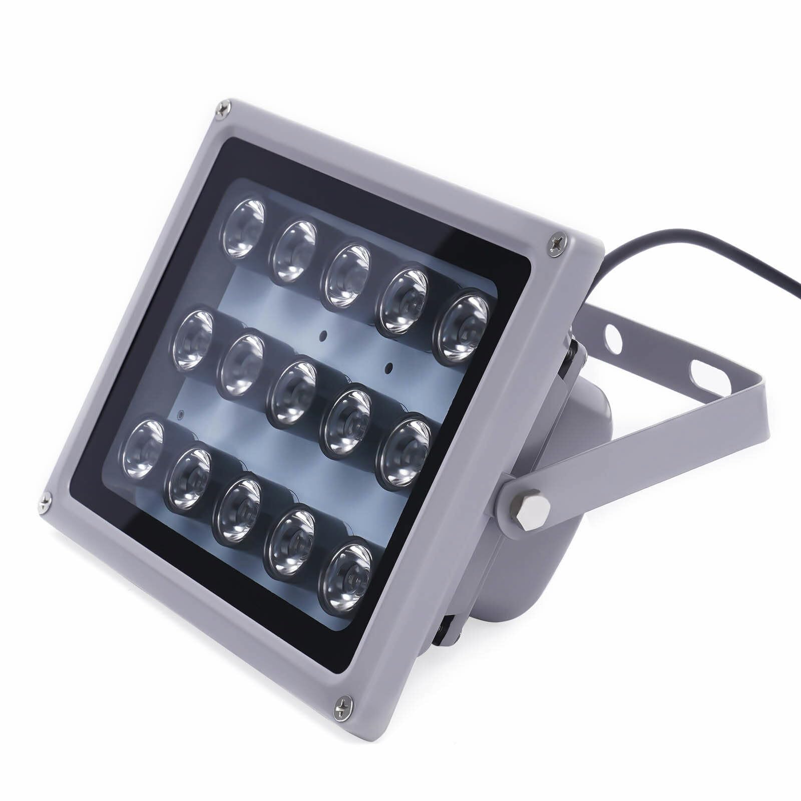 Illuminateur infrarouge 850nm étanche à 15 LED pour caméra IP