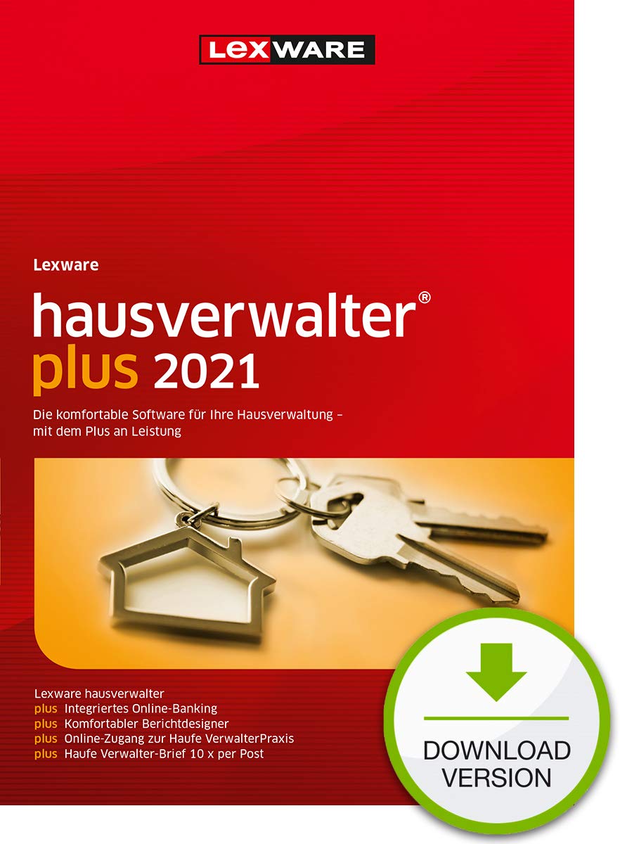 [DEPRECATED] Lexware Hausverwalter 2021 | Plus | PC | PC Aktivierungscode per Email