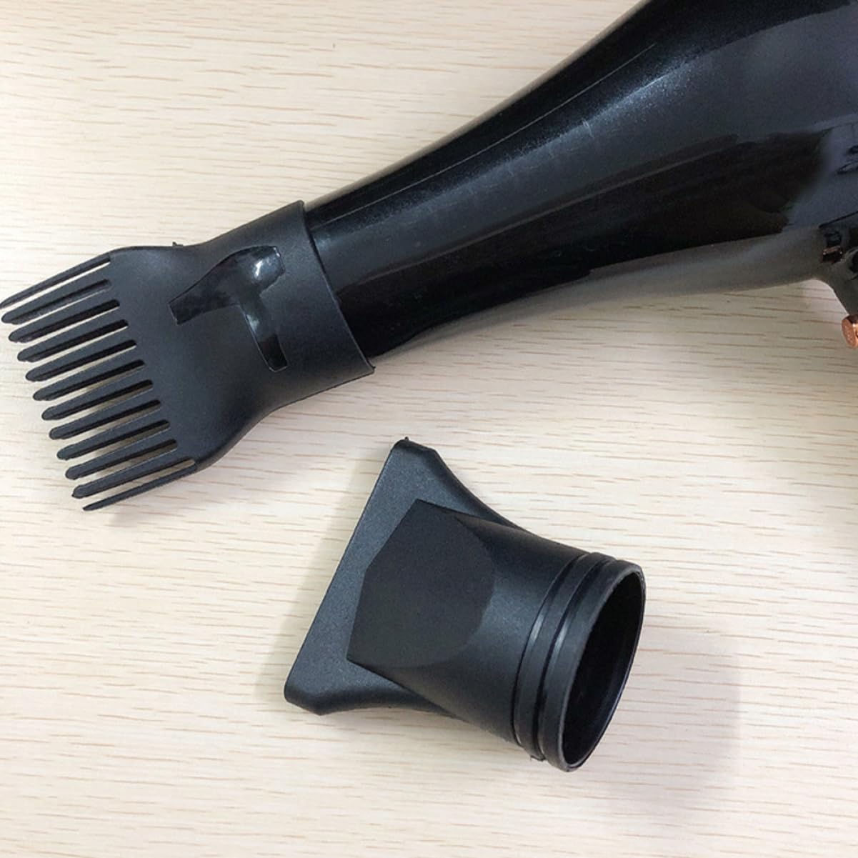 FOMIYES Professional Hair Dryer Brush Set 15pcs Blow Dryer Combs Diffuser Attachment for Salon