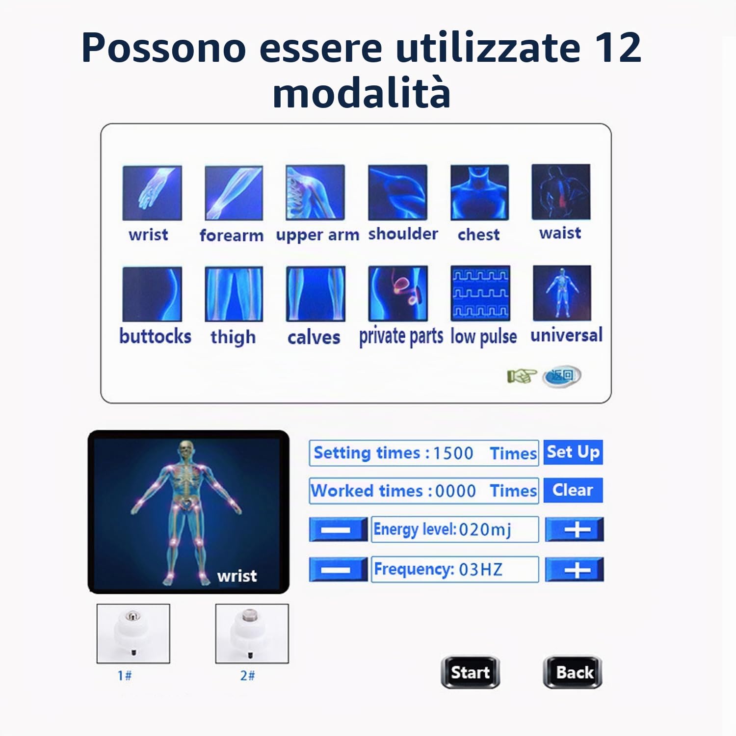 ED Dispositivo di terapia ad onde d'urto, dispositivo di terapia ad onde d'urto focalizzato extracorporeo, dispositivo di massaggio per il rilassamento muscolare, sollievo cronico dal dolore