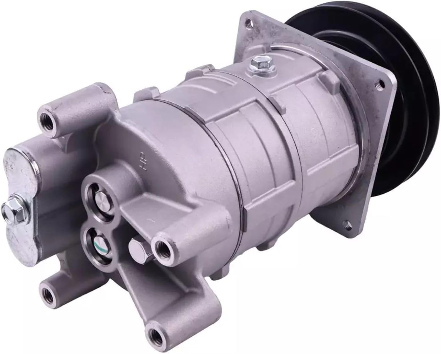 A6 12V A/C Compressor 70272002 70272005 Compatible for Allis Chalmers Tractor 200 210 220 7000 7010 7020 7030 7040 7045 7050 7060 7580 8010 8050 8070 8550