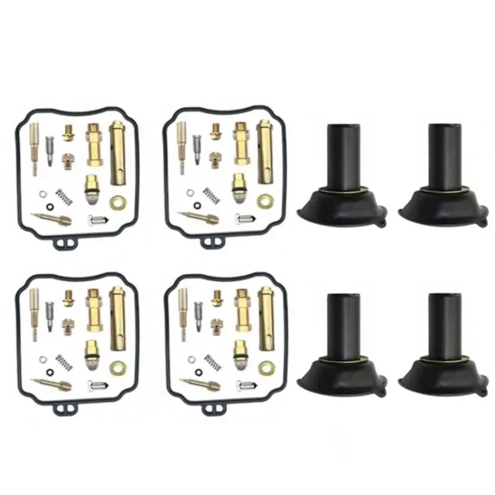 Kit Carburador Repuesto Kit De Reparación De Carburador De Cilindro De Piezas De Flotador Combustible De Motocicleta Compatible Con Yamaha Para Diversion XJ600S XJ600N XJ600(B Style)