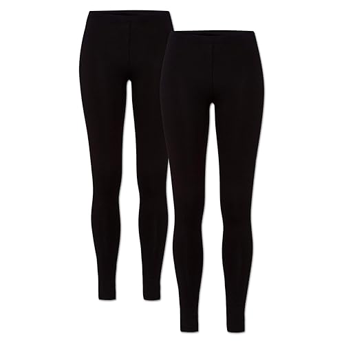 ORIGINAL BASICS 1/2/3 Pack Damen Leggings Baumwolle Hohe Taille