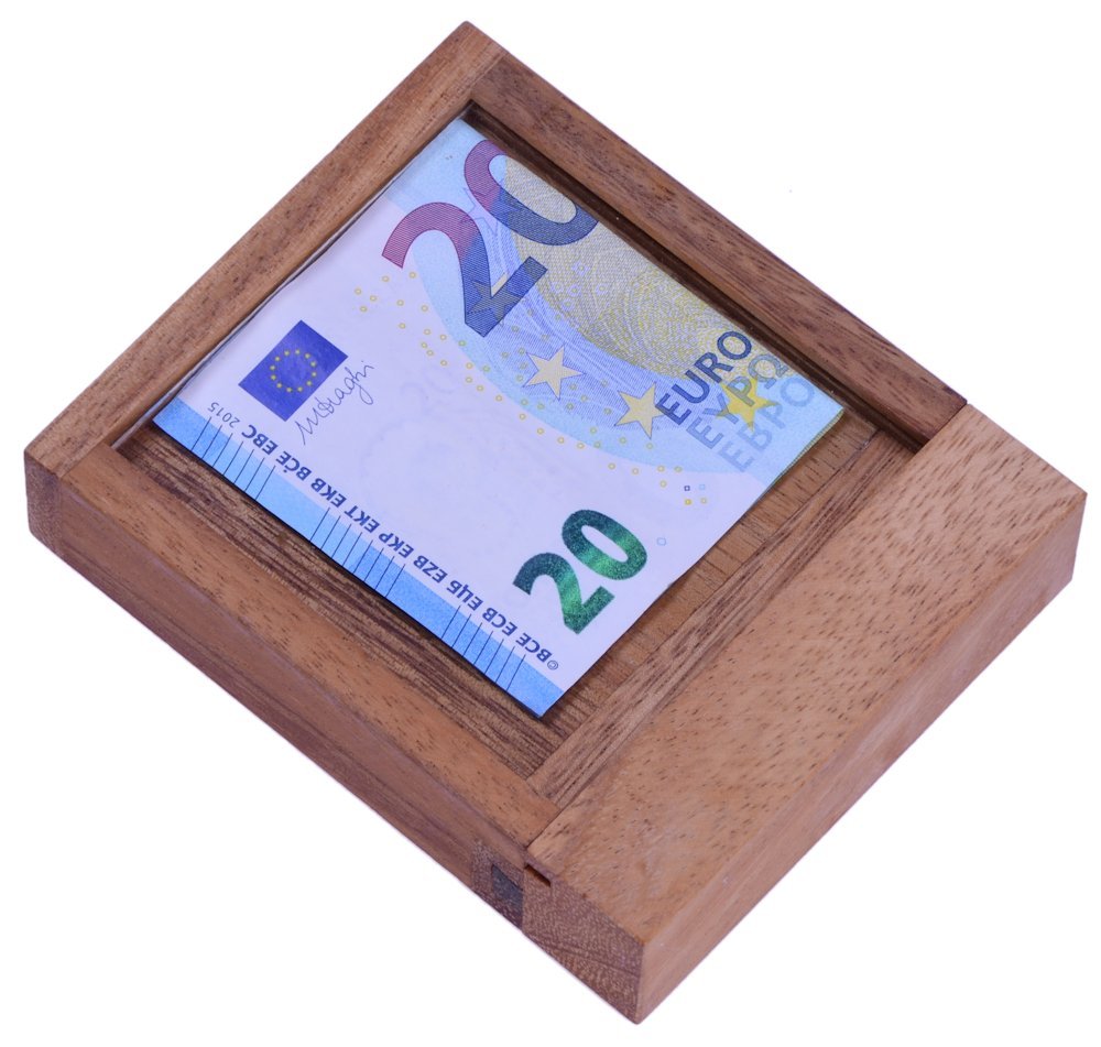 LOGOPLAY Money, The banknote safe, for money gifts in beautiful packaging, trick box, thinking game, puzzle game - Image 3