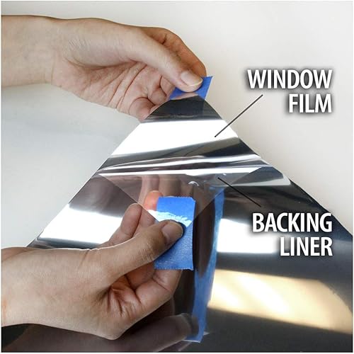 Miniatura 6 de BDF EXS35 película exterior para ventana de alta protección contra el calor, en color plateado 35 (tamaño mediano)