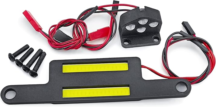 RC Front Rear LED Light Headlight Bar Taillight Lamp Set for 1/5 X-MAXX
