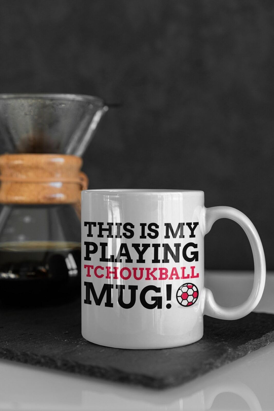 KALIDHAR This is My Playing Tchoukball Mug! Funny Tchoukball Mugs 11oz 330ml Printed Coffee and Tea Ceramic Mug- 11OZ Ceramic Coffee Mug