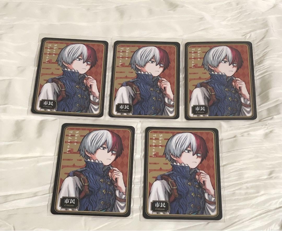 轟焦凍　ヒロアカ　十傑　人狼カード Amazon.co.jp: 人狼カード 轟焦凍 トランプ 人狼ゲーム : おもちゃ