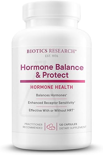 Biotics Research Equilibrio hormonal y protege formulado por el Dr. Lindsey Devaki Berkson, experto en hormonas. PABA, cardo mariano, extracto de