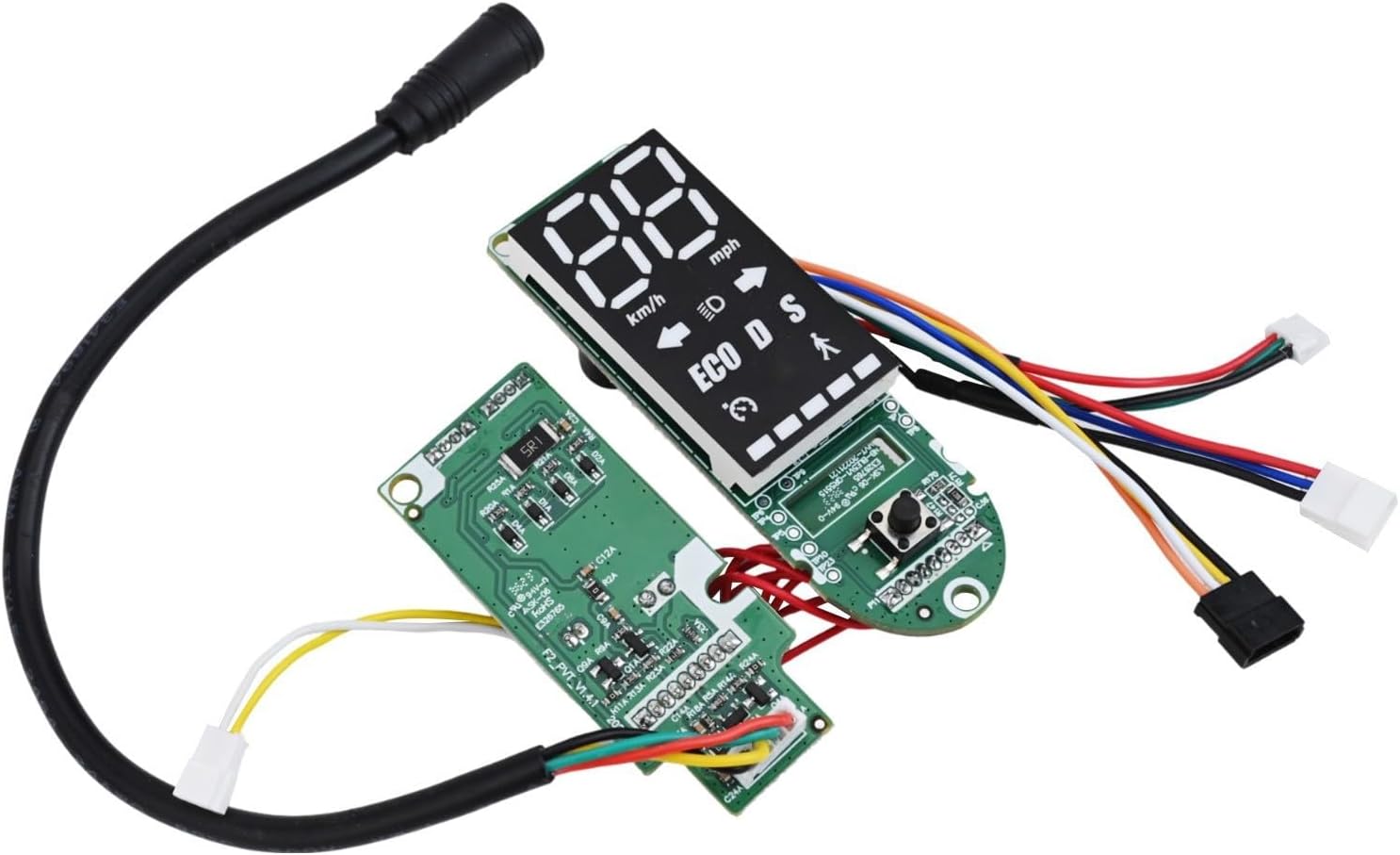 Dashboard For Ninebot F2 F2plus F2pro Electric Scooter, Scooter Dashboard Motherboard LED Display Panel, Escooter Circuit Board Replacement Part