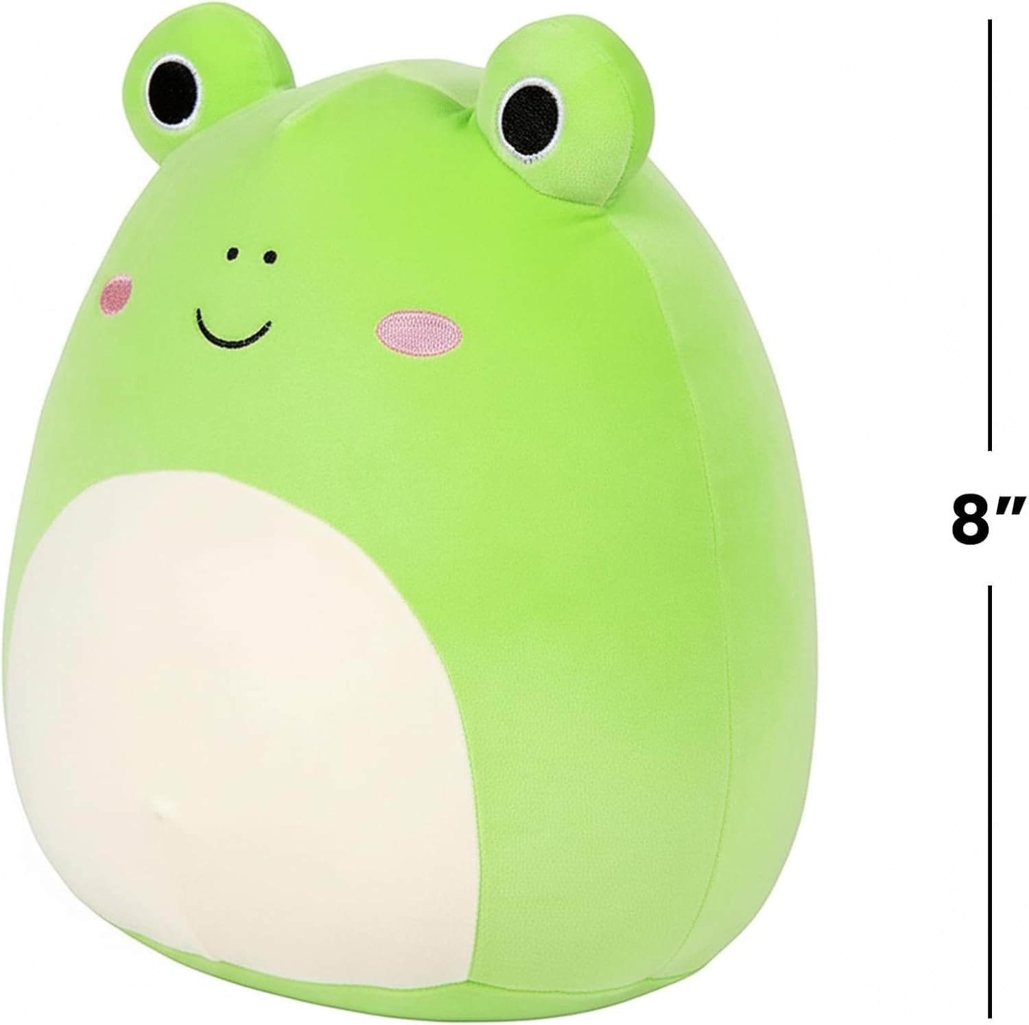 Squishmallow Official Kellytoy Plush Pets Squad Dogs Cats Bunnies Frogs Squishy Soft Plush Toy Animals (Wendy Frog, 8 Inch) - view 3