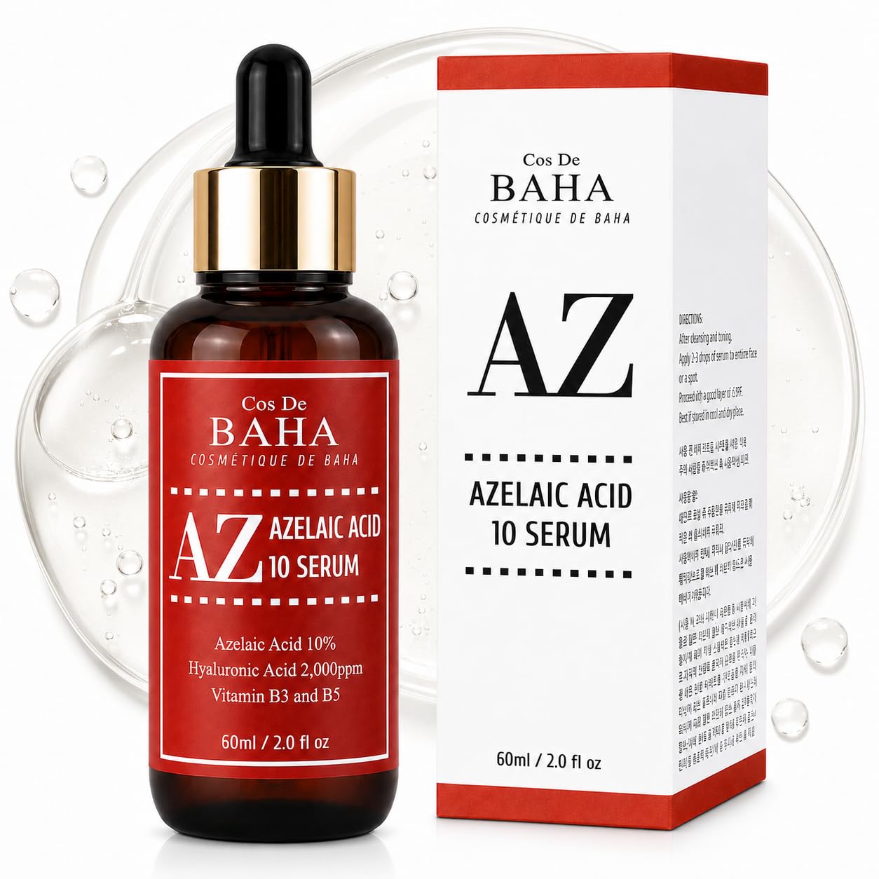 美容液 yanyan Amazon.co.jp: Cos De BAHA(コスデバハ)AZ アゼライン酸10% セラム