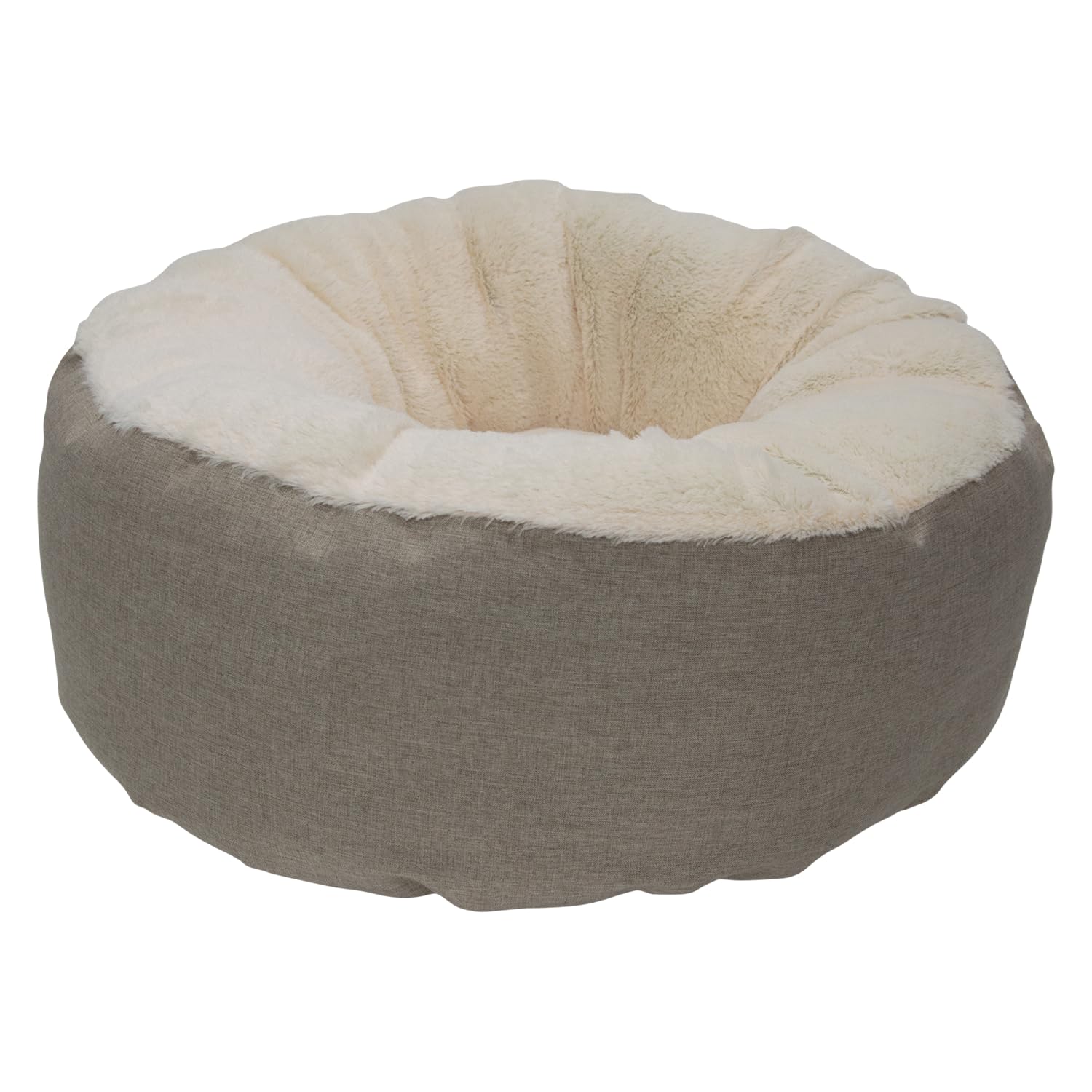 JACK AND VANILLA, Raised Bed for Dogs and Cats, Optimal Comfort, Modern Design, Easy to Transport, Durable Materials, Dimensions 50 x 50 x 23 cm, Sand Colour