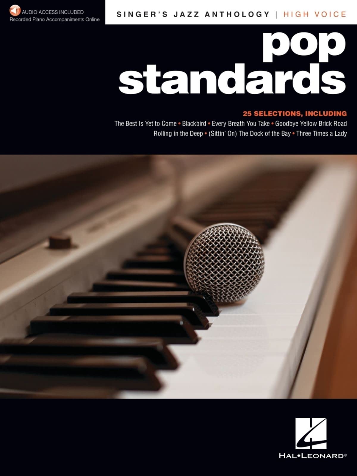 Pop Standards Book and Audio Online High Voice Hal Leonard