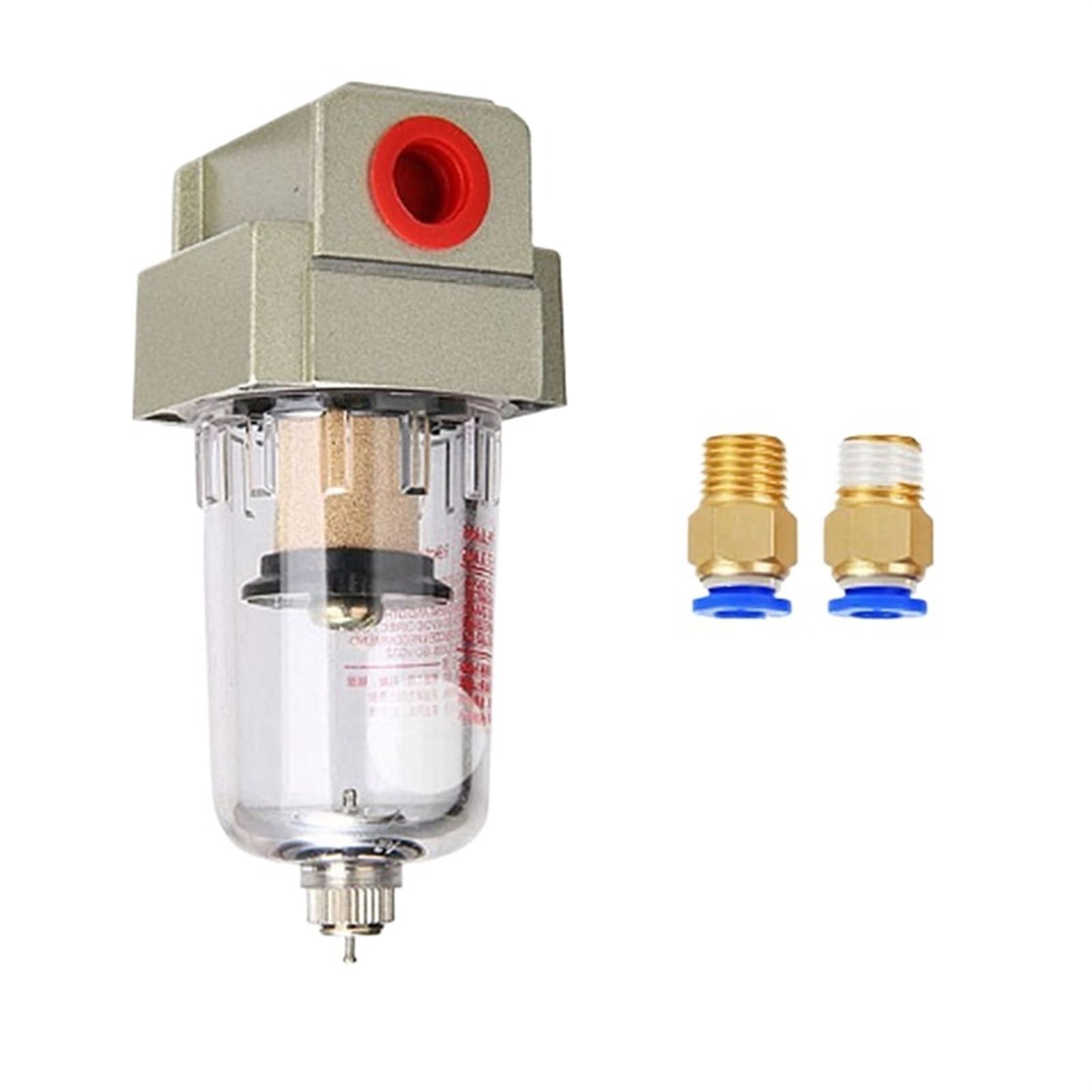 Lcvzxcfkx Af2000-02-Pc6mm Af2000-02 Processor Copper Filter Air Pump Filter Oil And Water Separator Pneumatic Components Air Compressor Sm Pm