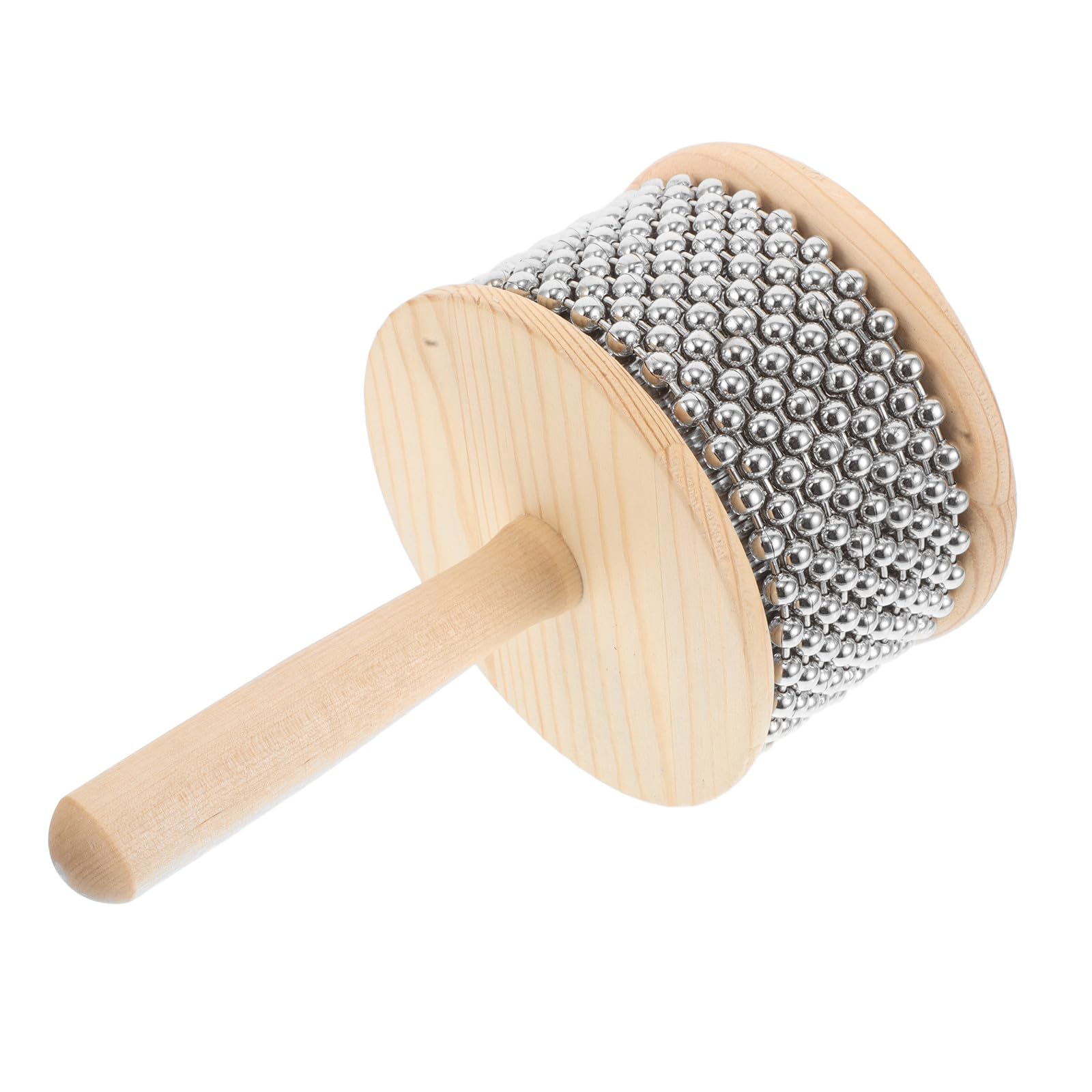 Hemobllo Cabasa Holz Schlaginstrument für Anfänger und Erwachsene Langlebiges Percussion Musikinstrument für Musikunterricht Übung und Gruppen Vielseitig Einsetzbar