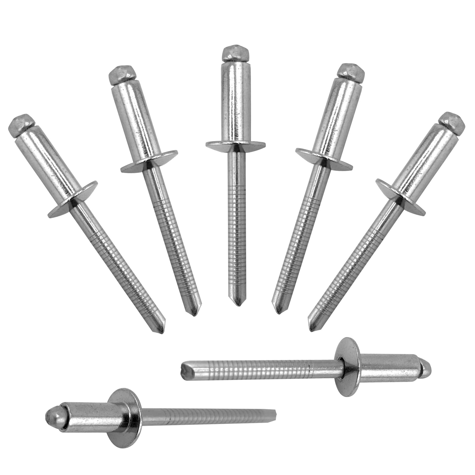 Aluminum Blind Rivets - 110 Pcs -22