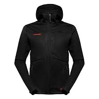 Mammut Ultimate VIII SO Hooded Jacket Men 25 Years | Giacca Softshell da Uomo Antivento