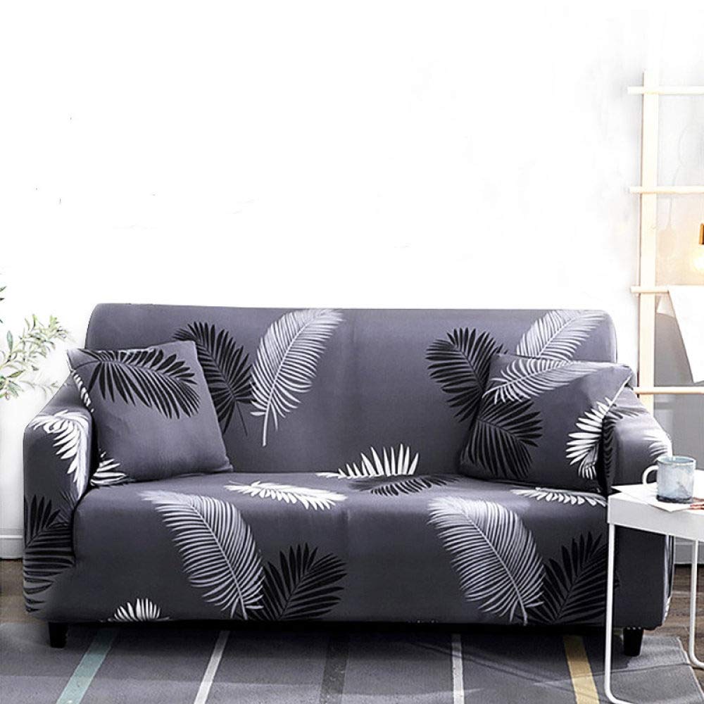 Housse de canapé extensible géométrique élastique salon motif imprimé