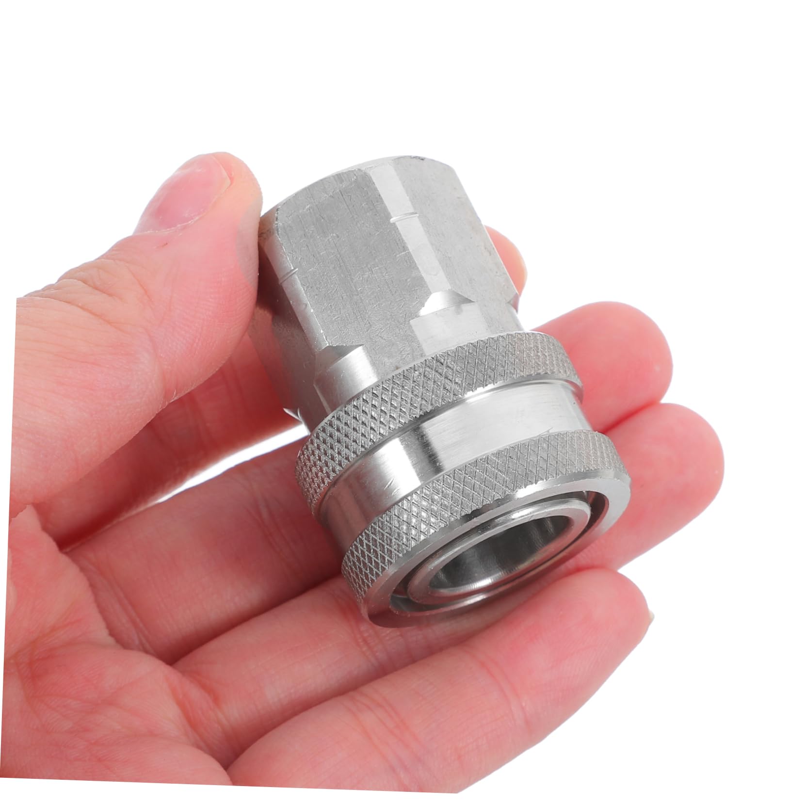 HEMOTON 2sets Raccordo in Acciaio Inox per Idropulitrice Innesto Rapido Npt da Adattatore Maschio-Femmina per Tubi Flessibili Accessori per Idropulitrice
