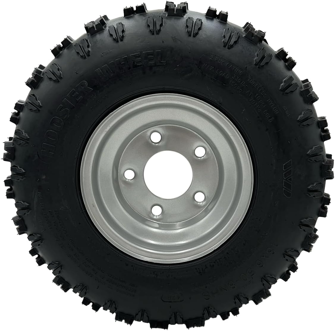 Hoosier Wheel 18x6.50-8 2プライホイール(DR Power部品番号192891の