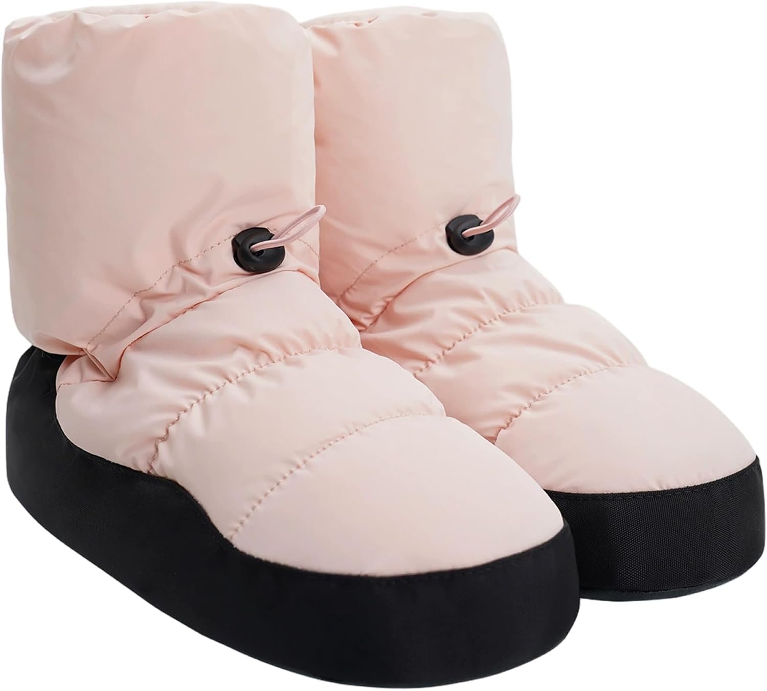 Dance Booties Ballet Booties for Girls, Anti-Slip Ballet Warm up with Adjustable Drawstring Dance Shoes for Women
