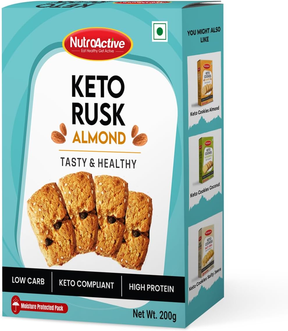 Keto Breakfast Bar Zero Sugar Gluten Free 160 g